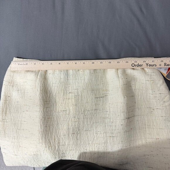 Lafayette 148 Skirt Women's 16 Tweed Pencil Skirt Back Slit Lined Multicolor - Picture 11 of 14